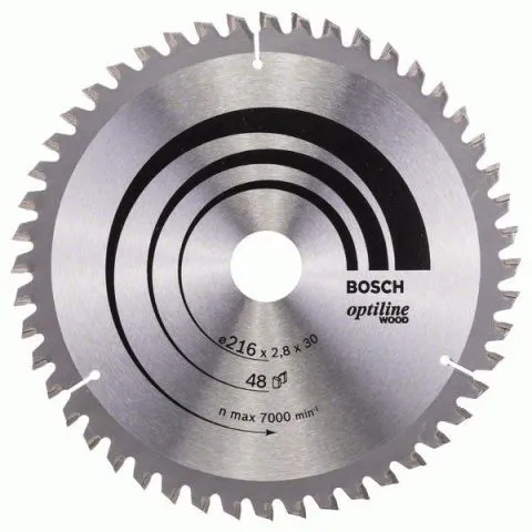 2608640641 Optiline Wood Bosch Sågklinga 216x2,8x30mm, T48 Köp nu